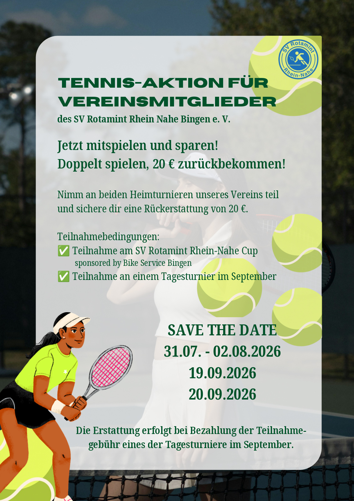 Tennis Aktion 2026